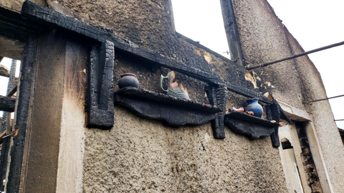 Змейово се обедини в помощ на свой съселянин, останал без дом след пожар 