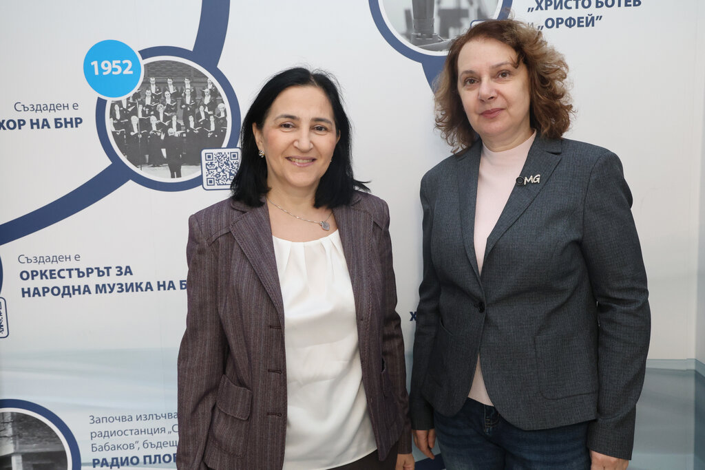 Д-р Станислава Хитрова и Гергана Хрисчева