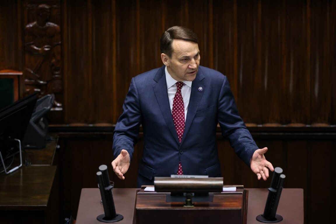 Реч на Радослав Шикорски в полския парламент, 25 април 2024 г.