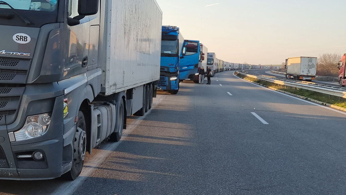Појачан саобраћај на граници са Турском