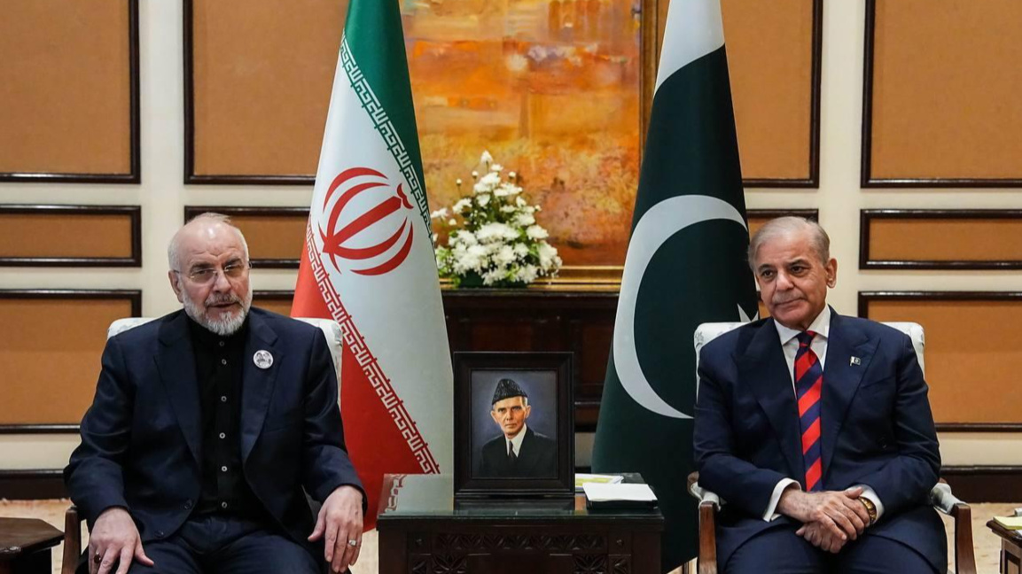 Мохамад Багер Галибаф и Шехбаз Шариф