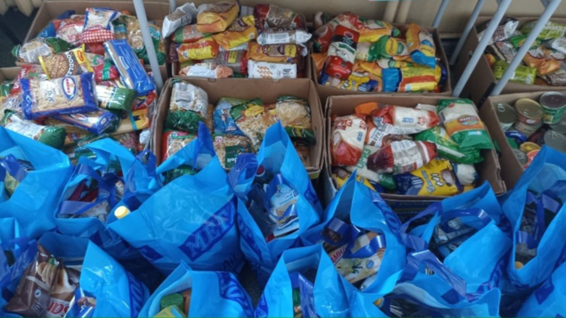 Пакетите с хранителни продукти