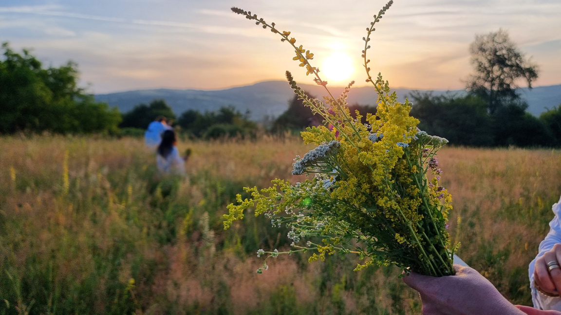 Enjowden – mit Heilkräutern, Blumensträu...