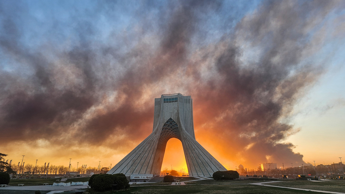 Тегеран после американо-израильских ударов 3 марта 2026 года