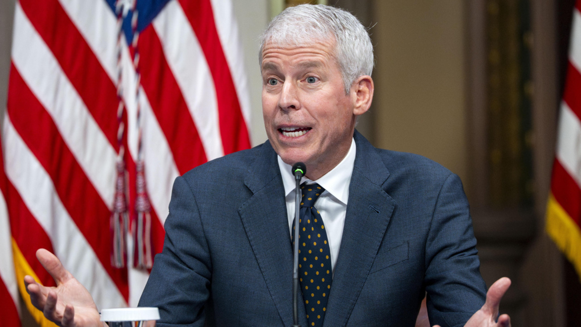 Американският министър на енергетиката Крис Райт