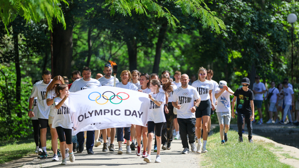 Sofia marchează Ziua Olimpică prin tradiționala cursă cu torțe