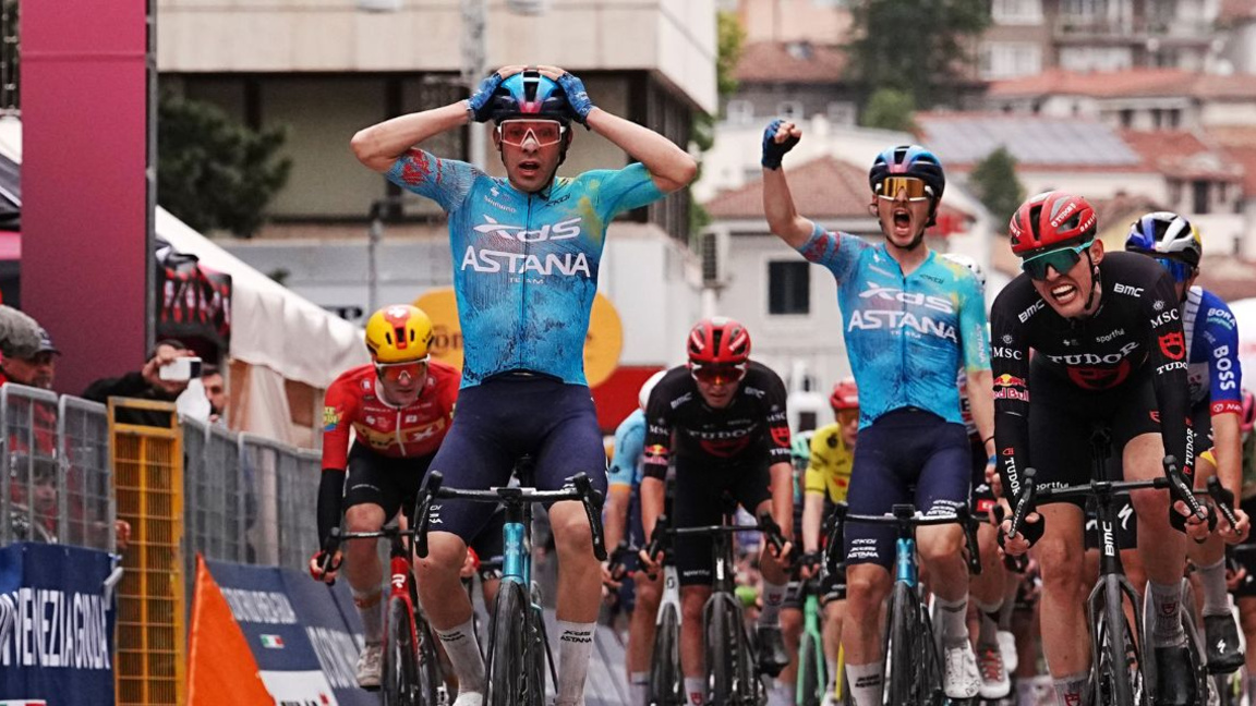 Debutanti Guillermo Silva fitoi etapën e dytë të Giro d’Italia 2026 në Bullgari