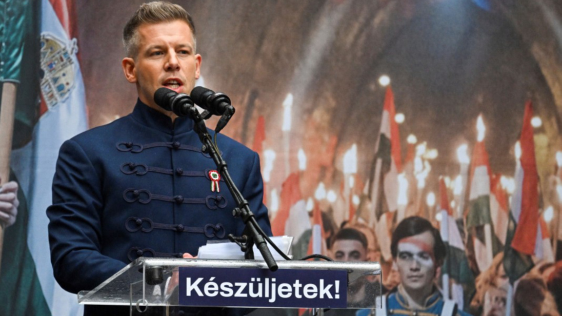 Лидерът на партия "Тиса" Петер Мадяр