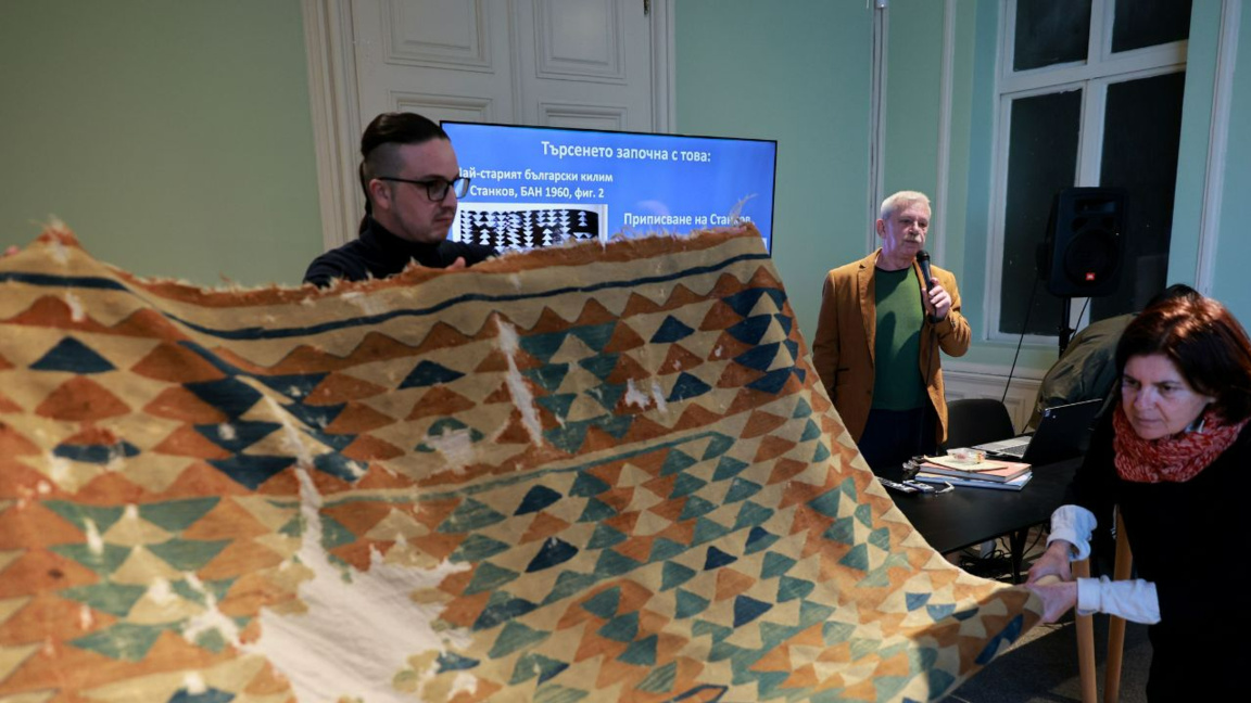 La collection Van Belen, un pas vers un musée du tapis bulgare tissé main
