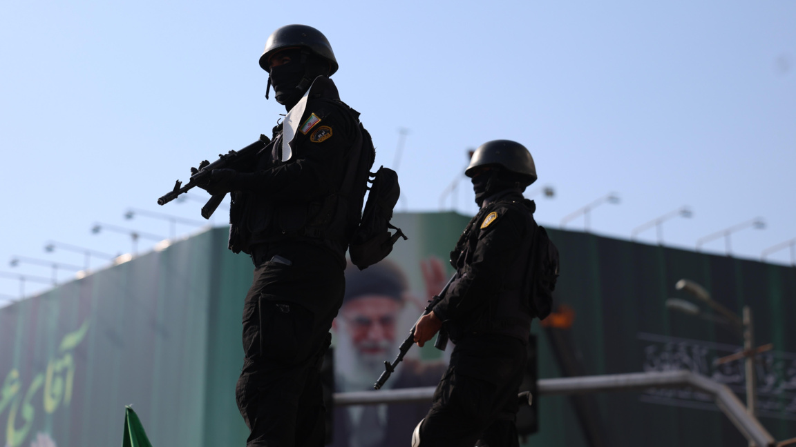 Иранска полиция в Техеран