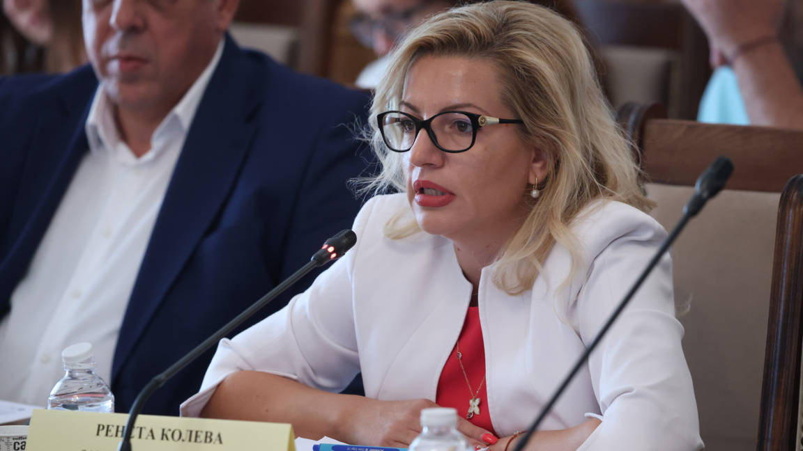 26 август 2026 г. Заместник-министърът на околната среда и водите Ренета Колева говори пред депутатите от Комисията по околната среда и водите.