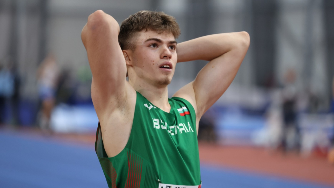 En un mois, Hristo Iliev a battu trois fois le record de Bulgarie sur 60 mètres