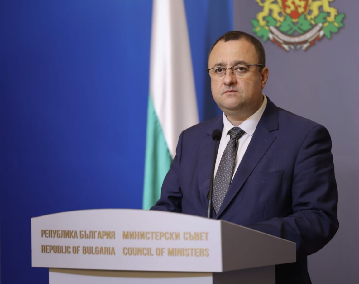 Министърът на регионалното развитие и благоустройството Иван Иванов
