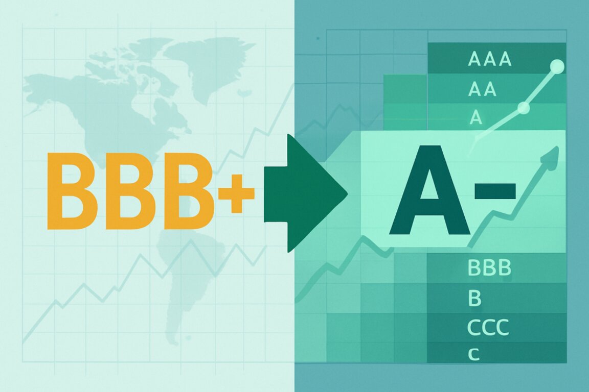 Scope Ratings повиши дългосрочния кредитен рейтинг на България