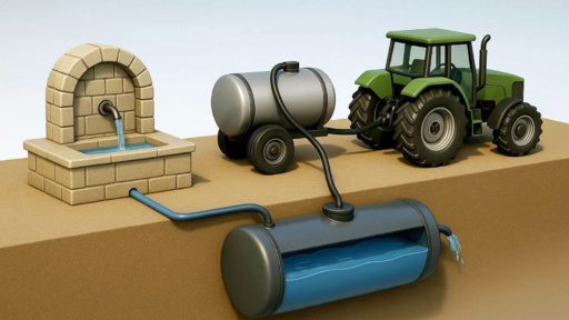 Çiftçilerin su sıkıntısına tampon tankı çözümü
