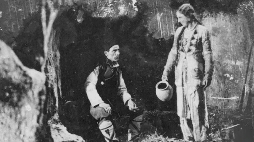 Scene from the film "Strahil voyvoda", 1938