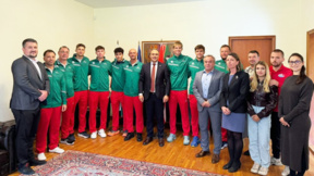 Bulgarisches Davis-Cup-Team zu Gast in der bulgarischen Botschaft in Dänemark