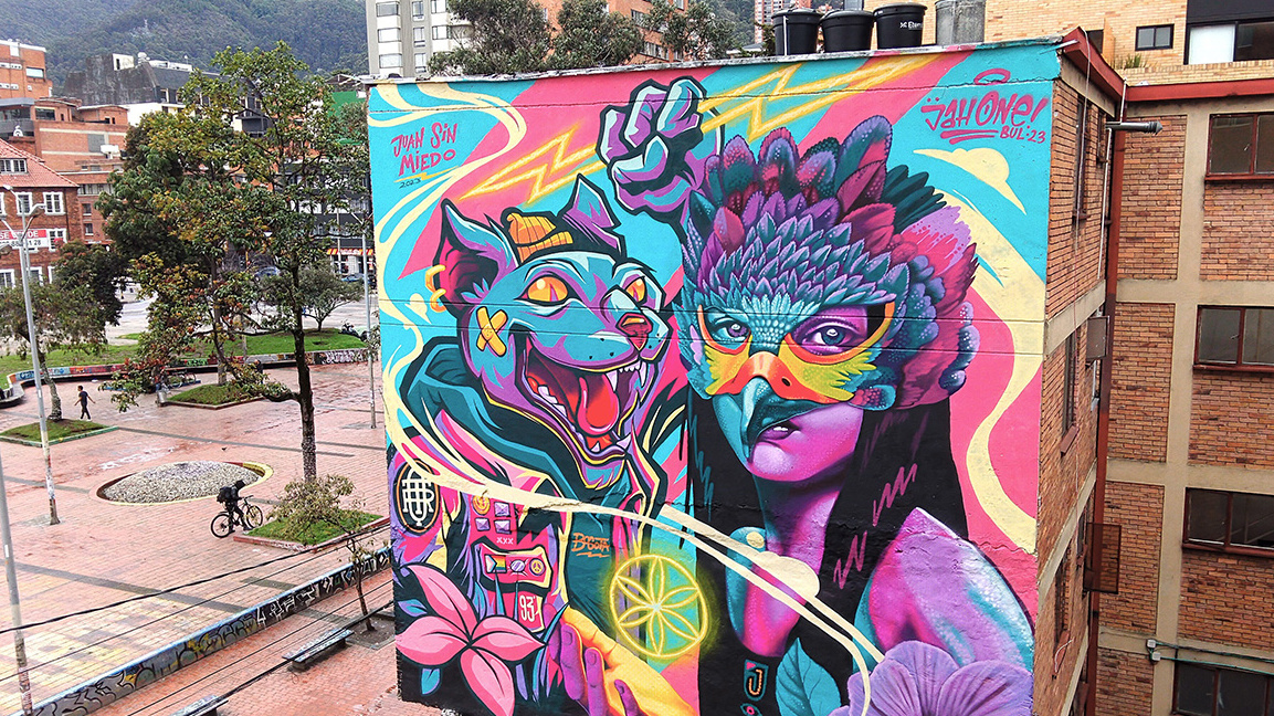 Maestros búlgaros del graffiti crearán murales en Brasil