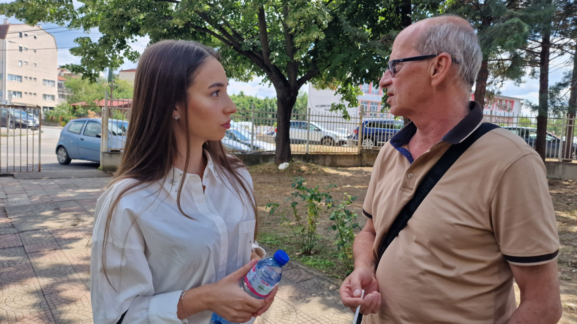 Ива Михайлова и адвокат Насер Рауфи