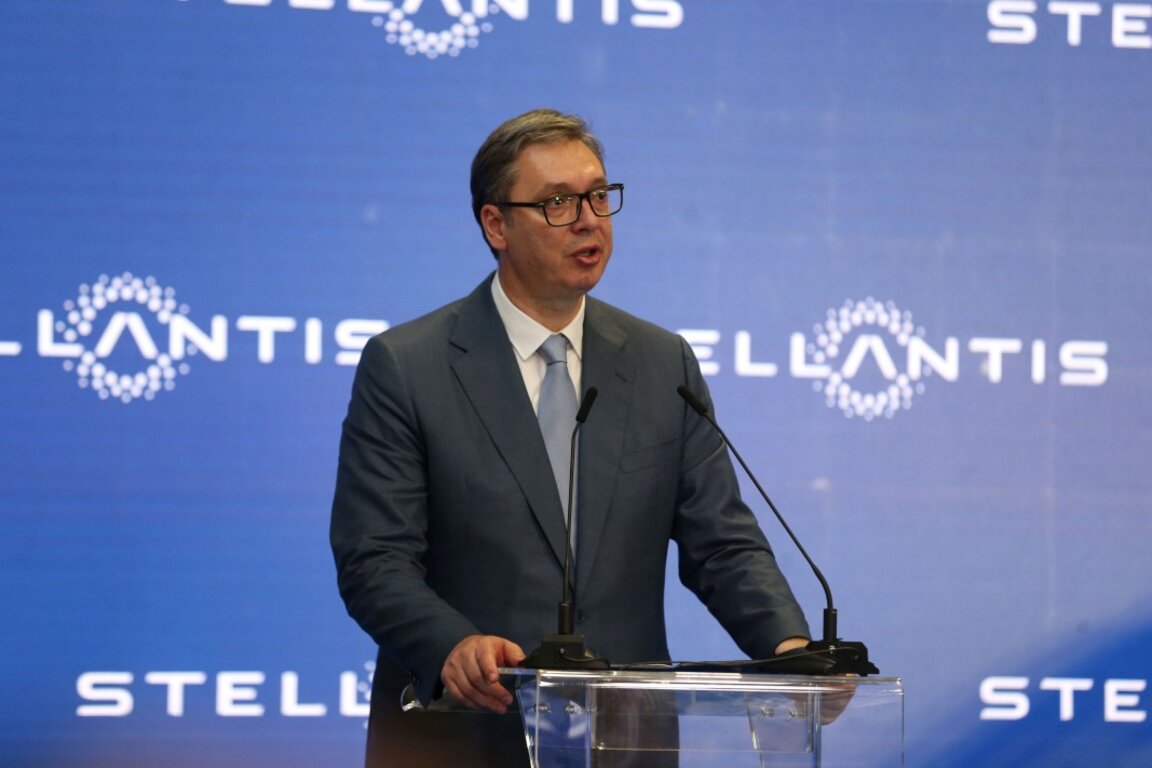 Президентът на Сърбия Александър Вучич