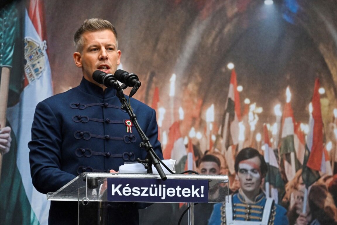 Лидерът на партия ТИСА Петер Мадяр