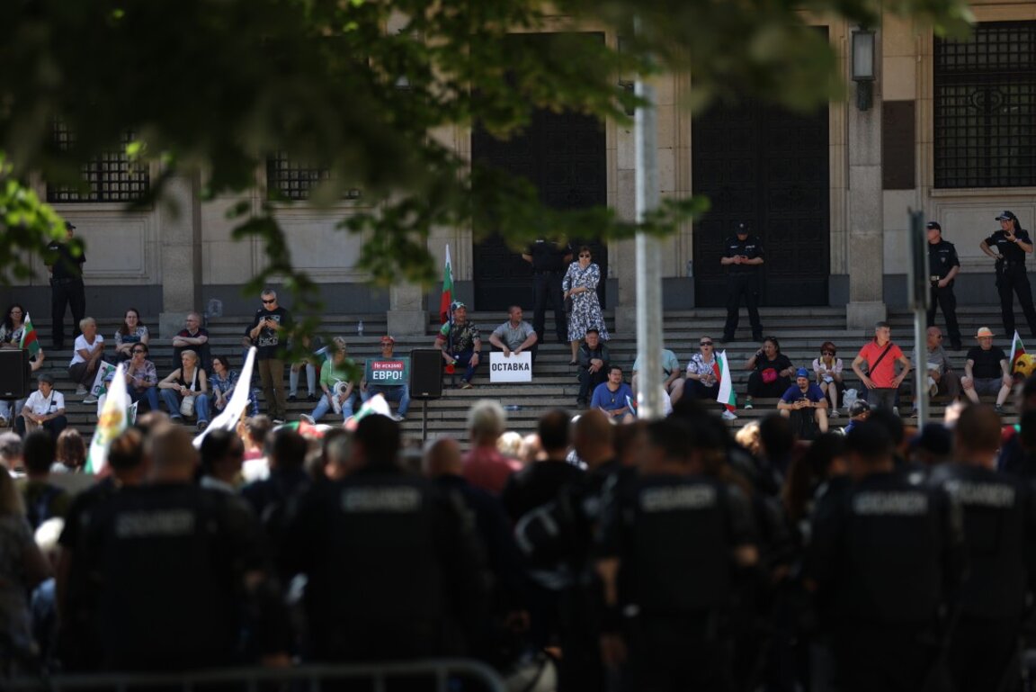 Протест за запазване на лева в София, 4 юни 2025 г.