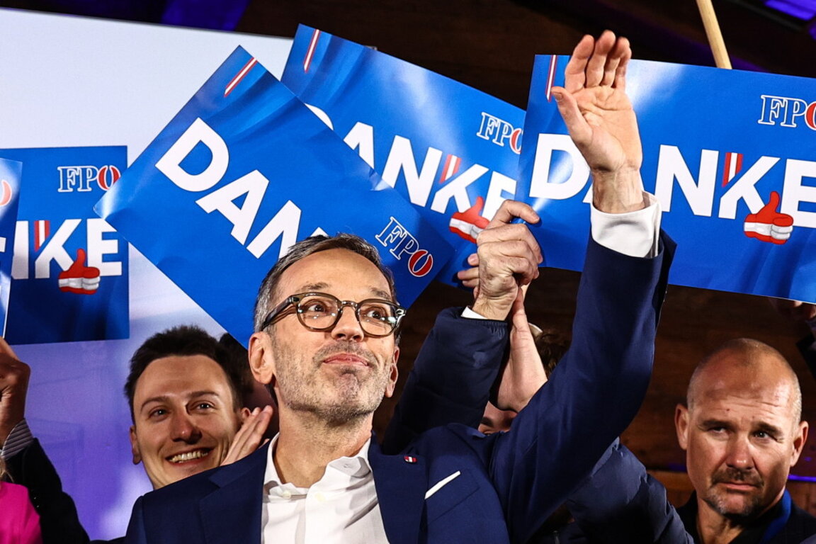 Херберт Кикъл, лидер на австрийската крайна десница.