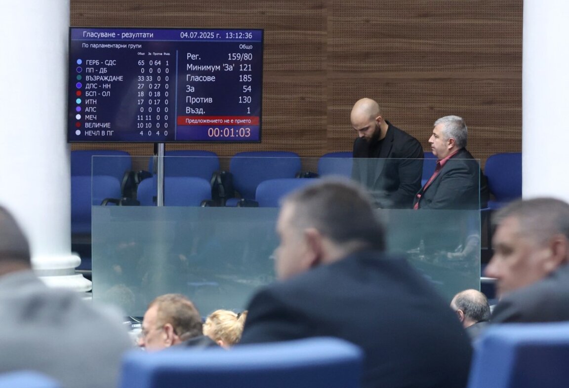 Третият вот - неуспешен. 130 подкрепиха кабинета "Желязков"