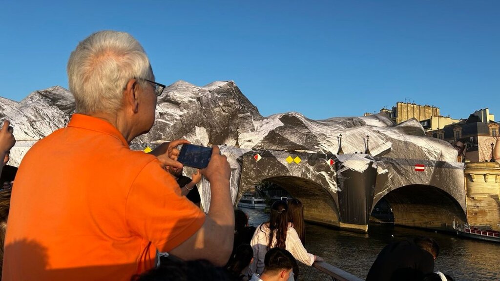 Paris liebt Christo und Jeanne-Claude