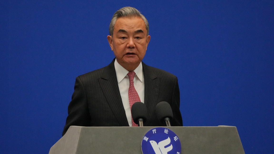 Министърът на външните работи на Китай Ван И.