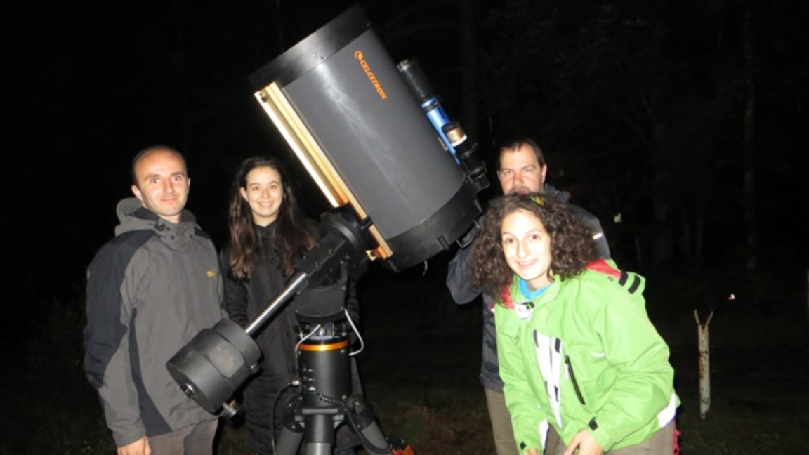 Astronomi ve Astrofizik Okul Kampı gökyü...
