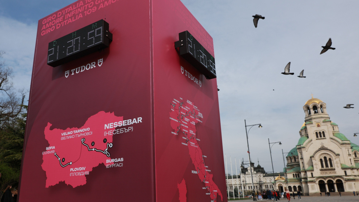 Comienza la cuenta atrás para la salida del Giro d’Italia en Bulgaria