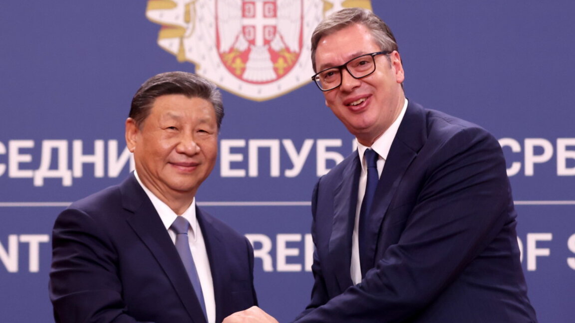 Си Цзинпин и Александар Вучич