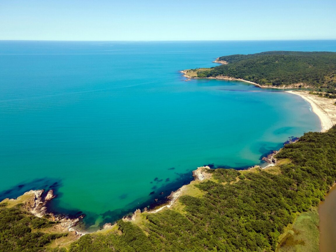 Черно море в района на Приморско.