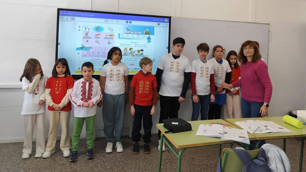 Lección sobre Bulgaria… con la escuela dominical “Azbukarcheta” de España