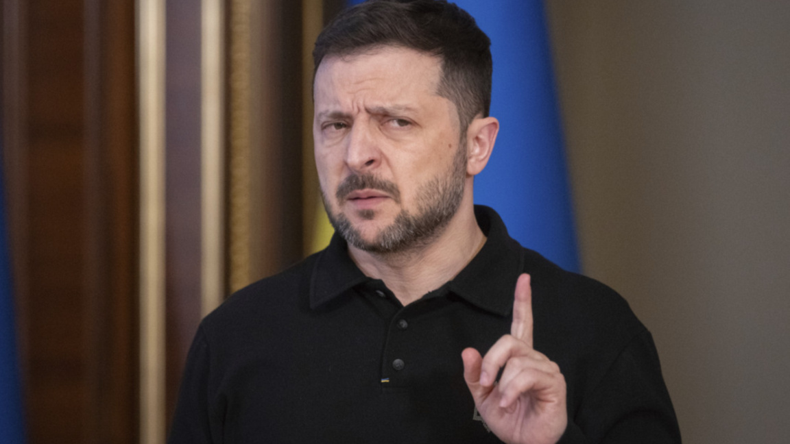 Президентът на Украйна Володимир Зеленски.