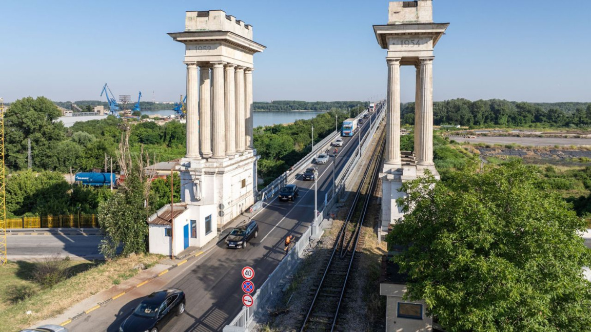 Trafic reluat integral pe Podul Dunării de la Ruse după finalizarea lucrărilor