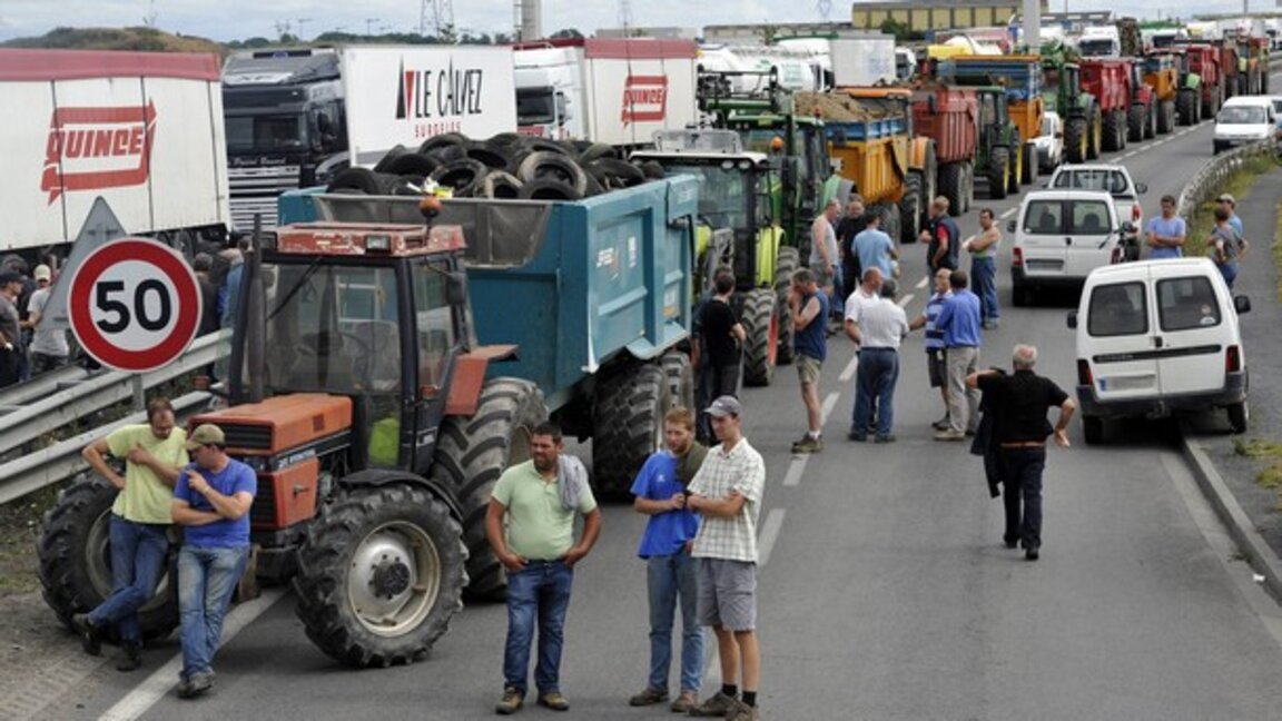 Фермерските протести в много европейски страни продължават