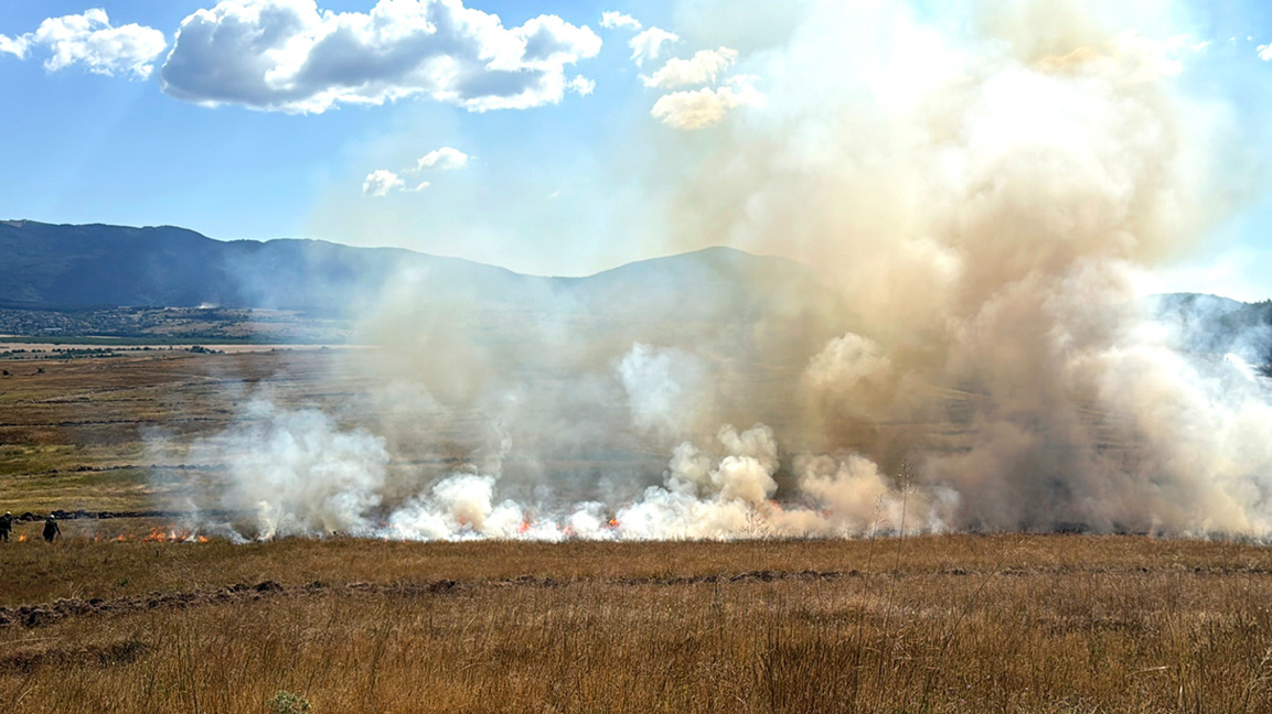 Number of fires in Bulgaria is rising during the summer season