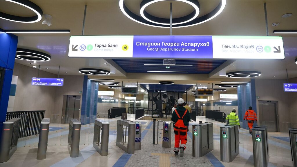 Sofya metrosu üç yeni istasyon ile genişledi