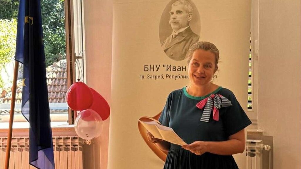 Drejtoresha e shkollës Ivan Vazov Iglika Kasabova
