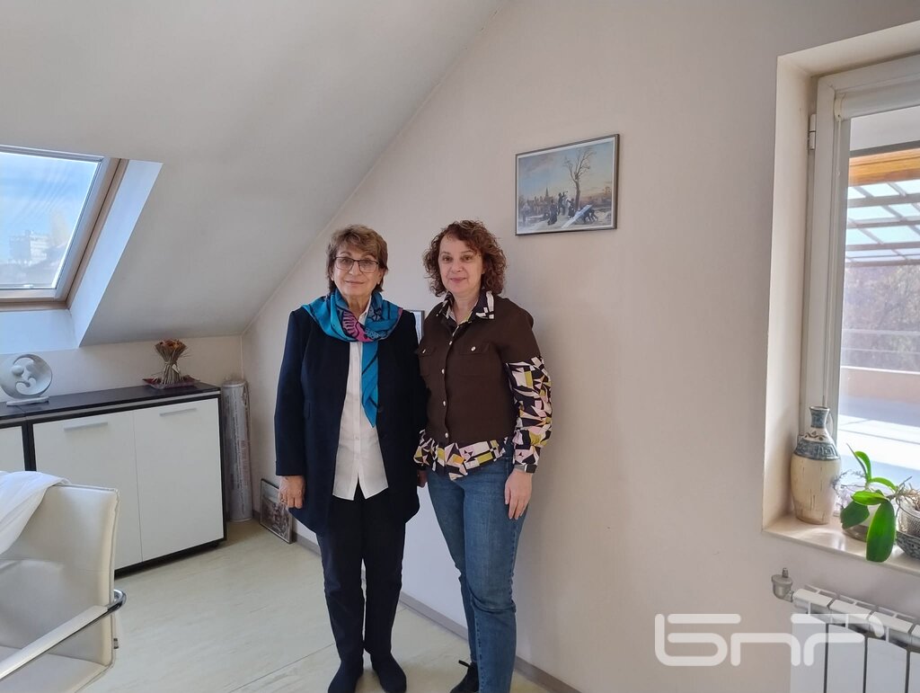 Проф. Вихра Миланова и Гергана Хрисчева