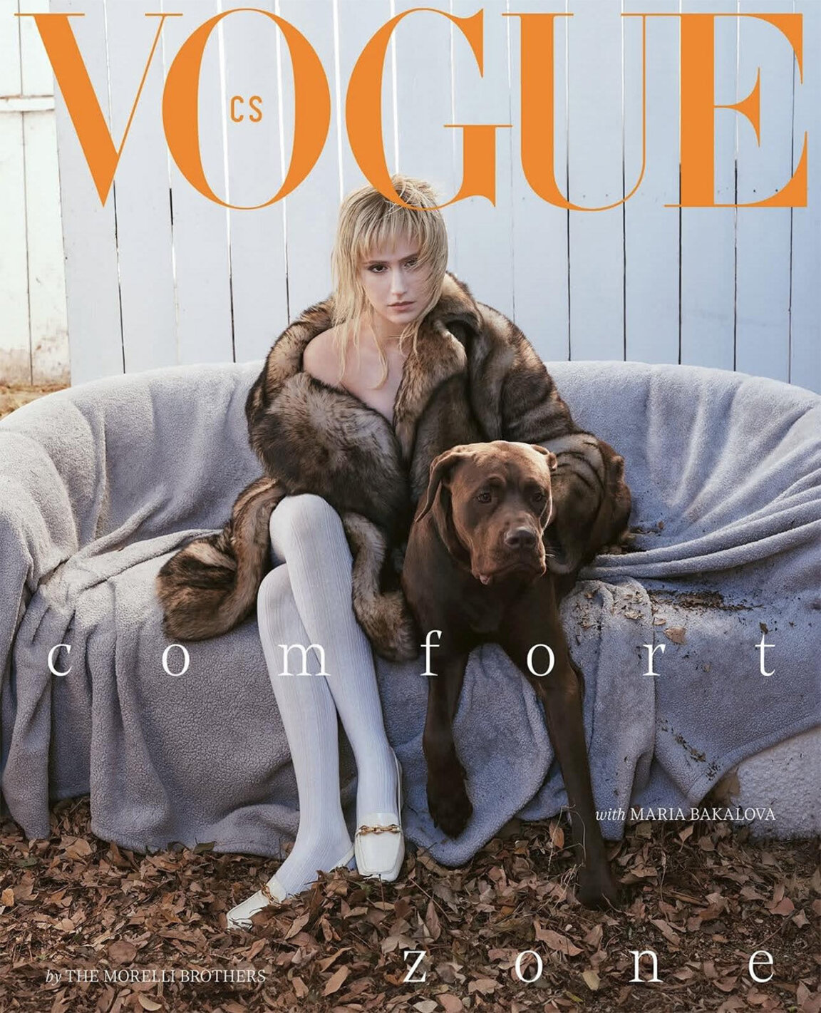 Марија Бакалова на насловници часописа Vogue
