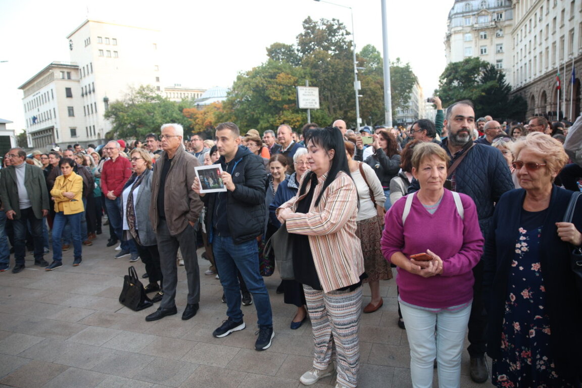 Протест срещу кандидатурата на Сарафов за главен прокурор в София