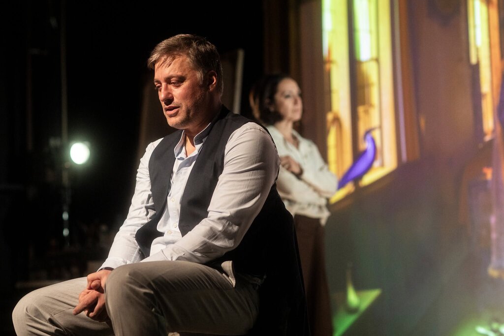 Владимир Карамазов и Кристина Янева