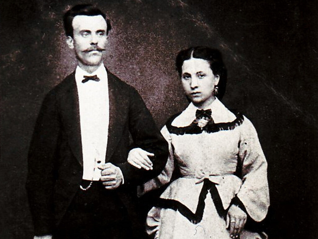 Dimitar Gorov y su Esposa