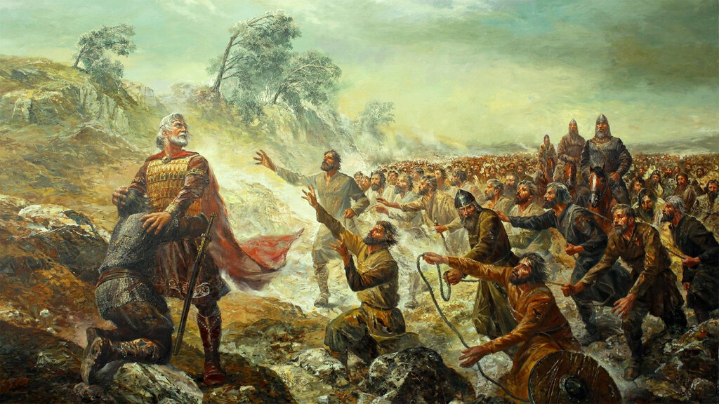 „Самуилови ратници“ – сликар: Васил Горанов