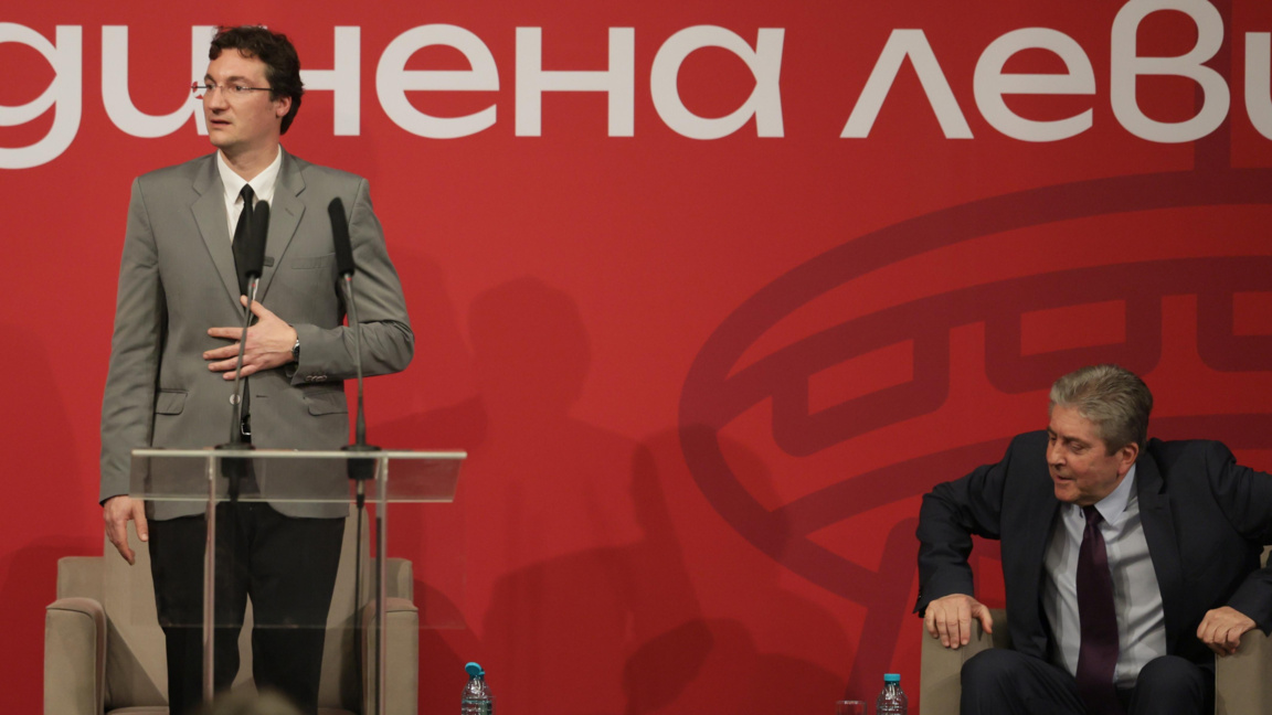 Крум Зарков и Георги Първанов