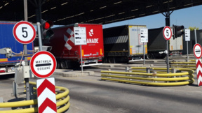 Trafic intens pentru camioane la frontiera Bulgariei cu Turcia
