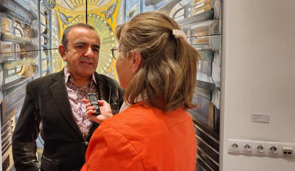 Ressam İsmail Acar ve Şevkiye Çakır